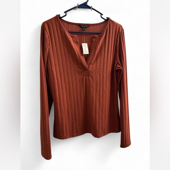 Banana Republic Ribbed Long Sleeve Top - Picture 3 of 8